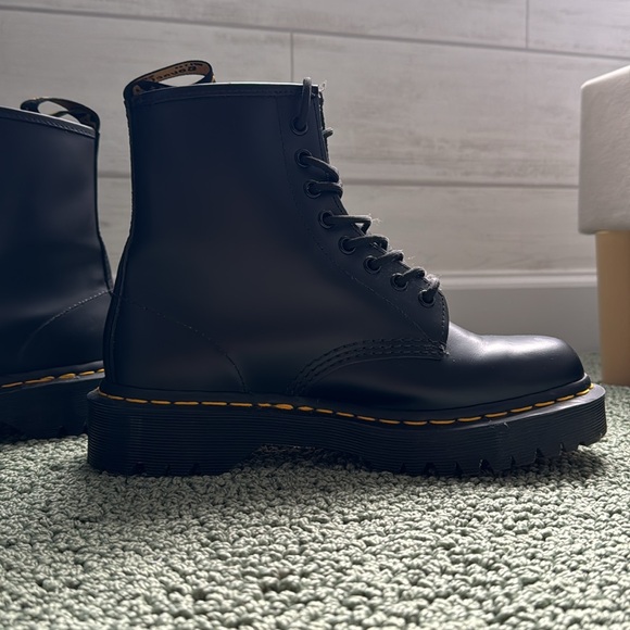 Brand New Doc Marten Black platform combat boots! - Picture 2 of 4